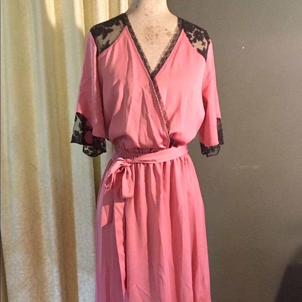 NWT faux wrap dress